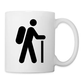 Hiking Pilgrims - Mug - white - Right