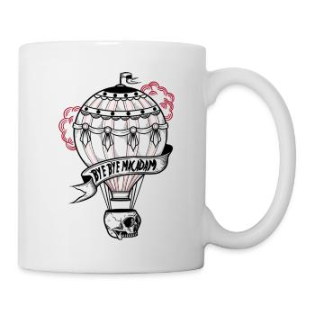 Montgolfière « bye-bye macadam » - Mug blanc - blanc - Droite