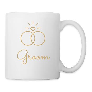 Marié - Mug blanc - blanc - Droite