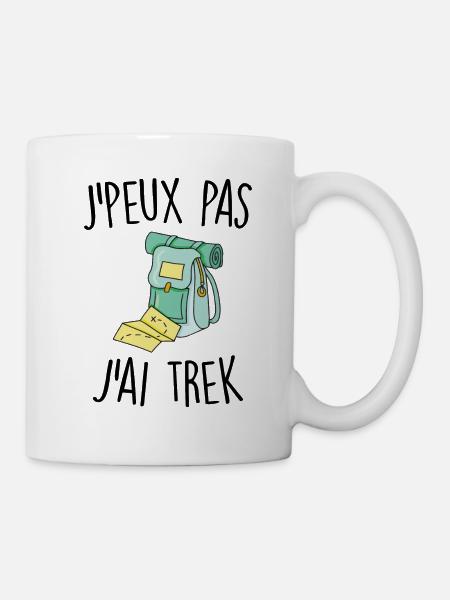 J'peux pas j'ai trek - Mug blanc - blanc