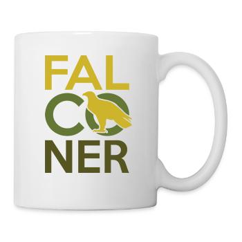 Pickling falconry - Mug - white - Right