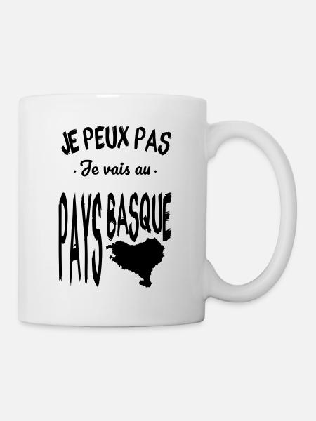 Mode Basque activé - Mug blanc - blanc