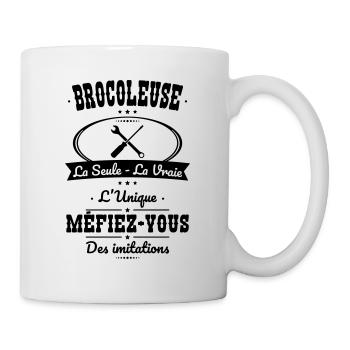 Bricoleuse - La seule - La vraie - L'unique - Mug blanc - blanc - Droite