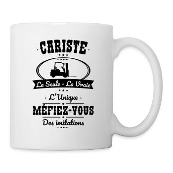 Cariste - La seule - La vraie - L'unique - Mug blanc - blanc - Droite