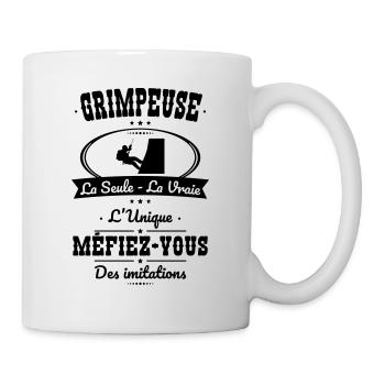 Grimpeuse - La seule - La vraie - L'unique - Mug blanc - blanc - Droite