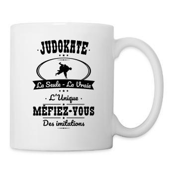 Judokate - La seule - La vraie - L'unique - Mug blanc - blanc - Droite