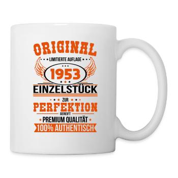70th birthday - Original 1953 unique piece - Mug - white - Right