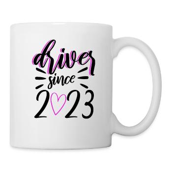 Driver's license 2023 driving test passed gift - Mug - white - Right