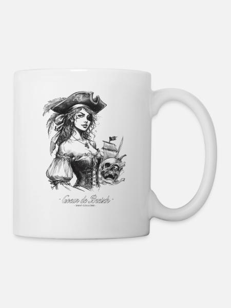 Miss Morgane - Saint-Coulomb - Coeur de Breizh - Mug blanc - blanc