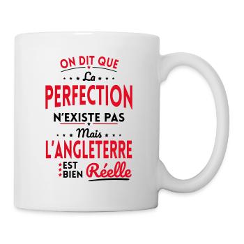 Perfection n'existe pas l'Angleterre bien Réelle - Mug blanc - blanc - Droite