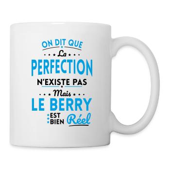 La Perfection n'existe pas le Berry est bien Réel - Mug blanc - blanc - Droite