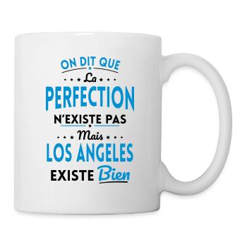 Perfection n'existe pas Los Angeles existe bien - Mug blanc - blanc - Droite