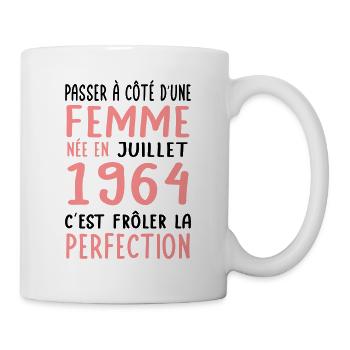 60th birthday - Born in July 1964 - Mug - white - Right