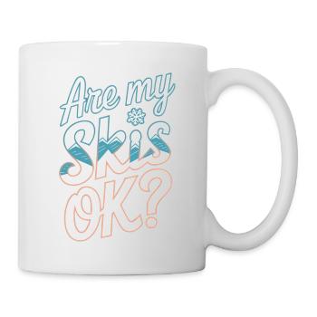 Are My Skis Ok 12 - Tasse - Weiß - Rechts