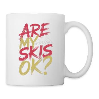 Are My Skis Ok 15 - Tasse - Weiß - Rechts