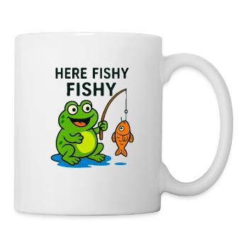 Friendly Fish Monkey and Frog - Mug - white - Right
