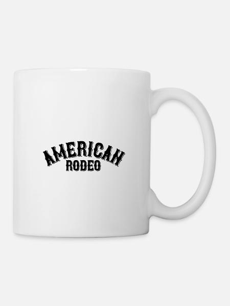 American Rodeo - Tasse - Weiß