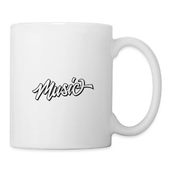 Music - Tasse - Weiß - Rechts