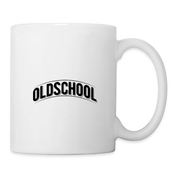 Old school - Mug - white - Right