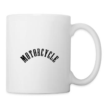 Motorcycle - Tasse - Weiß - Rechts