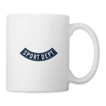 Sport Dept Banner - Tasse - Weiß - Rechts