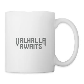 Valhalla Awaits - Mug - white - Right