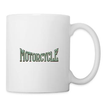 Motorcycle - Tasse - Weiß - Rechts