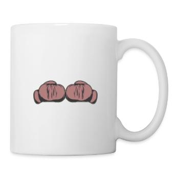 Boxhandschuhe - Tasse - Weiß - Rechts