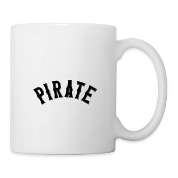 Pirate - Tasse - Weiß - Rechts