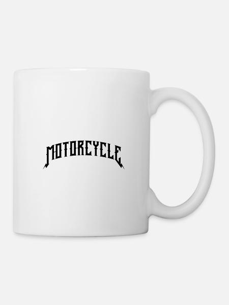 Motorcycle - Tasse - Weiß
