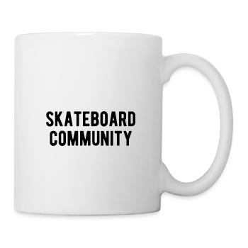 Skateboard Community - Mug - white - Right