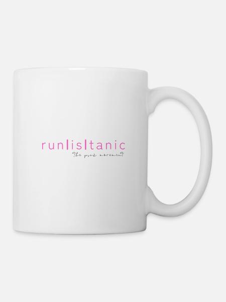 the pink movement - Tasse - Weiß