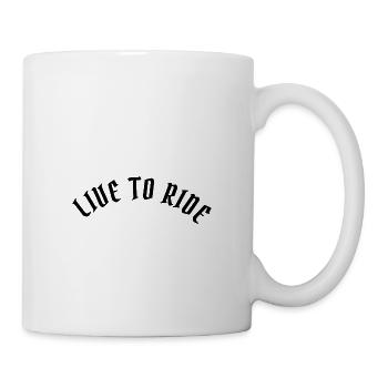 Live to ride - Mug - white - Right
