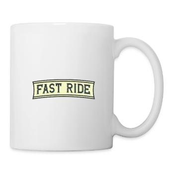 Fast Ride - Tasse - Weiß - Rechts