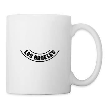Los Angeles - Tasse - Weiß - Rechts
