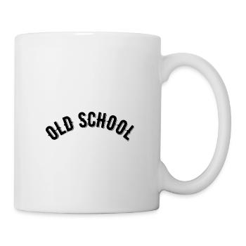 Old School - Mug - white - Right