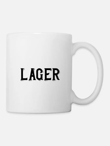 Lager - Tasse - Weiß
