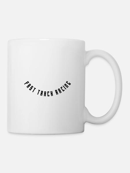 Fast Track Racing - Tasse - Weiß
