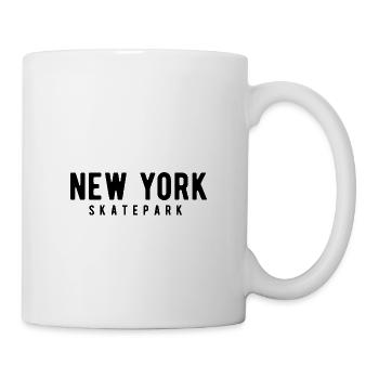 New York Skatepark - Tasse - Weiß - Rechts