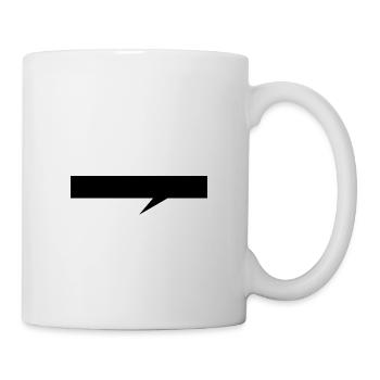 Sprechblase - Tasse - Weiß - Rechts