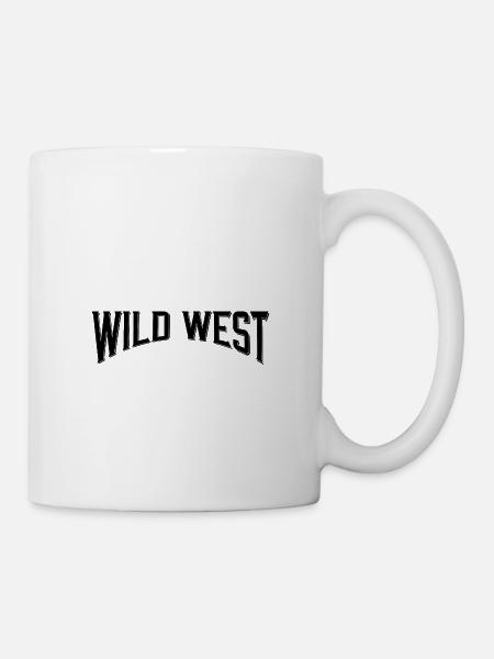 Wild West - Tasse - Weiß
