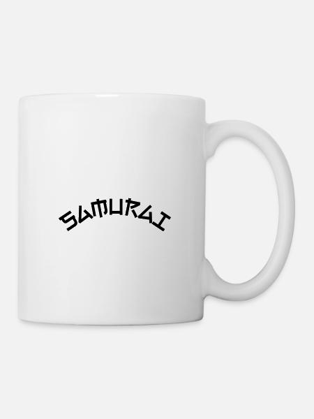 Samurai - Tasse - Weiß