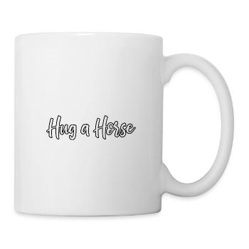 Hug a Horse - Mug - white - Right