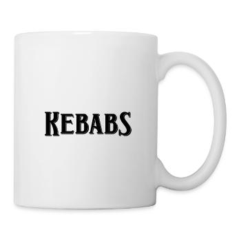 Kebabs - Tasse - Weiß - Rechts