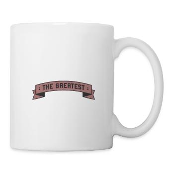 The greatest Banner - Tasse - Weiß - Rechts