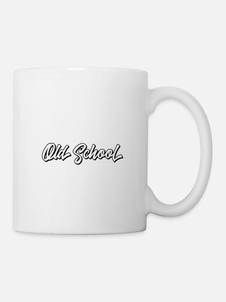 Old school - Mug - white