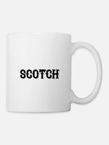 Scotch - Tasse - Weiß