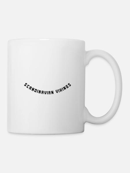 Scandinavian Vikings - Tasse - Weiß