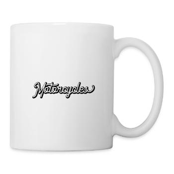 Motorcycles - Tasse - Weiß - Rechts