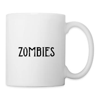 Zombies - Tasse - Weiß - Rechts